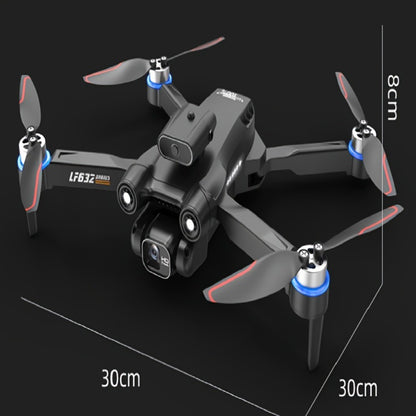 Brushless 4K Camera Drone Foldable 5G FPV RC Drone 2 Batteries Obstacle Avoid