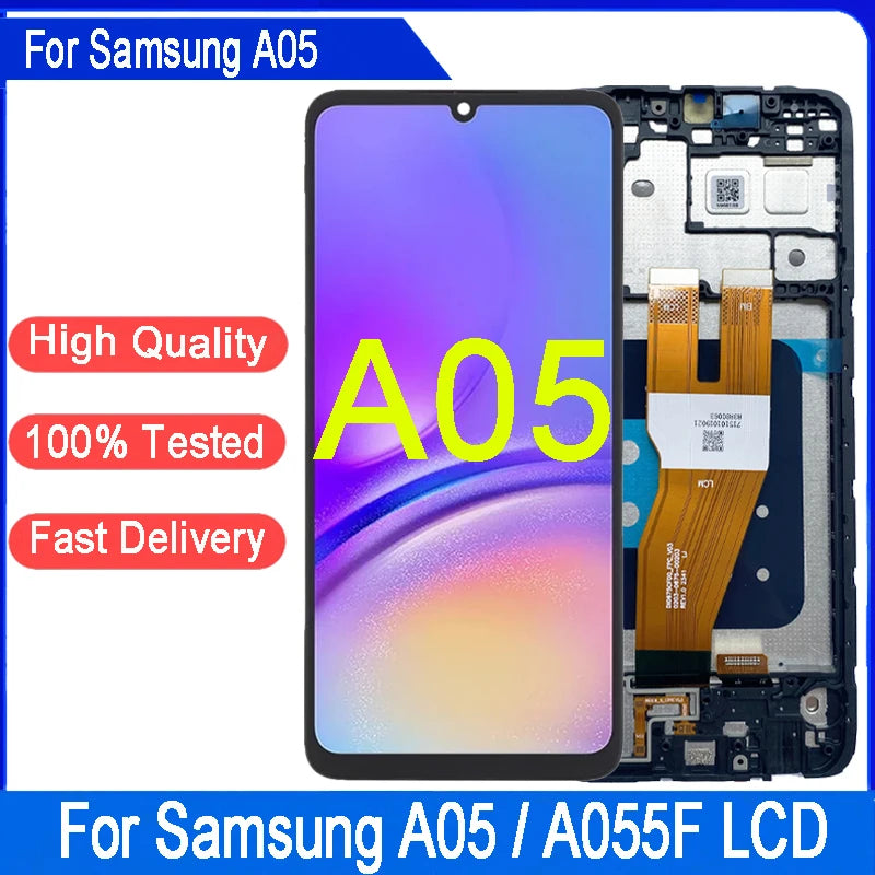 Samsung Galaxy A05 LCD Screen & Touch Digitizer Assembly – Compatible with A05 / A055 / A055F / A055M