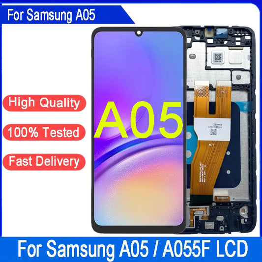 Samsung Galaxy A05 LCD Screen & Touch Digitizer Assembly – Compatible with A05 / A055 / A055F / A055M