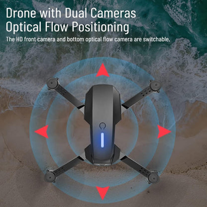 FPV Drone with 1080P Dual HD Cameras Upgraded Version RC Quadcopter for Adults, Beginner Wifi RC Drone Live Video