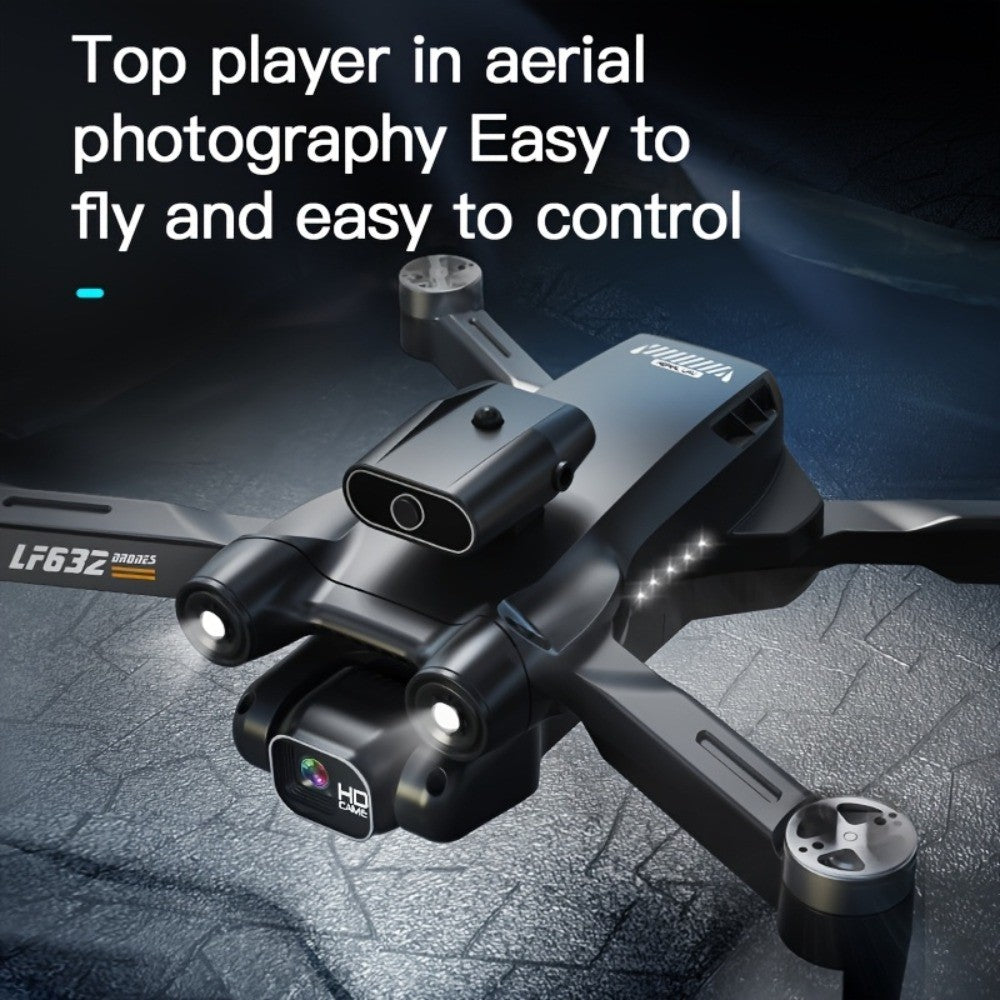 Brushless 4K Camera Drone Foldable 5G FPV RC Drone 2 Batteries Obstacle Avoid