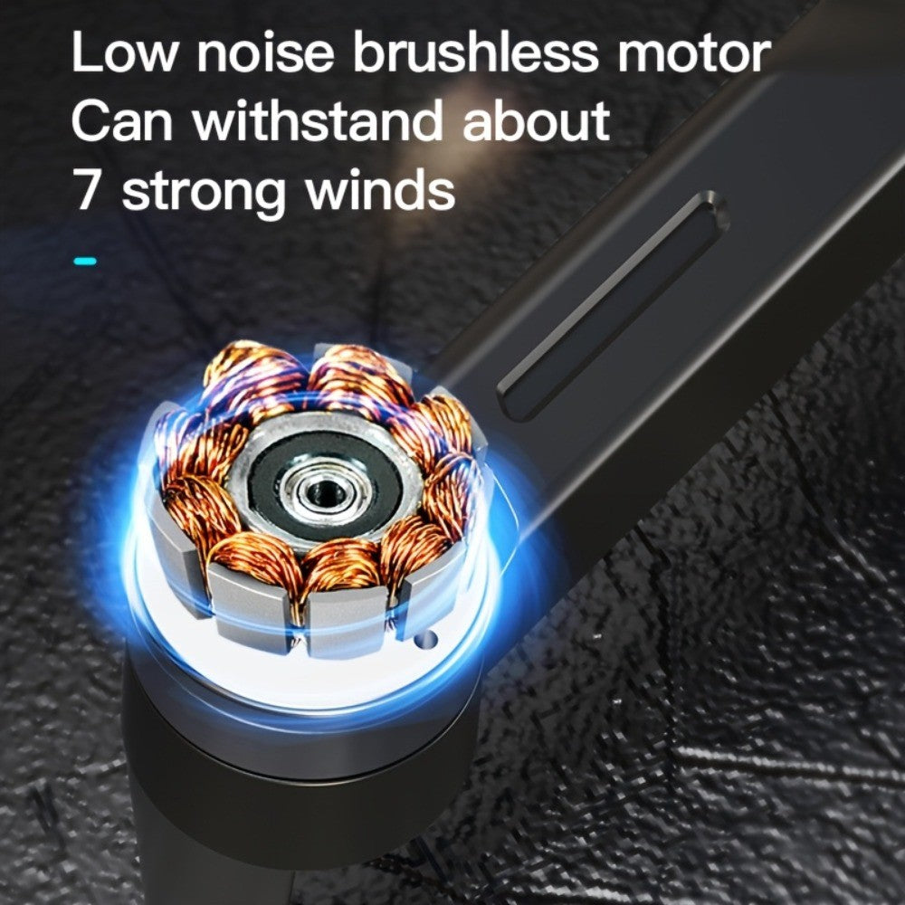 Brushless 4K Camera Drone Foldable 5G FPV RC Drone 2 Batteries Obstacle Avoid