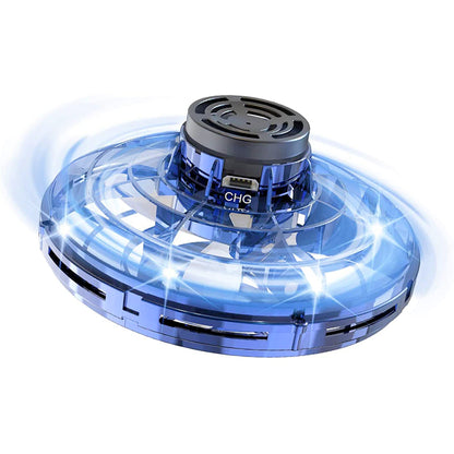 Flying Fidget Spinner Drone Ball | LED UFO Stress Relief Toy for Kids & Adults